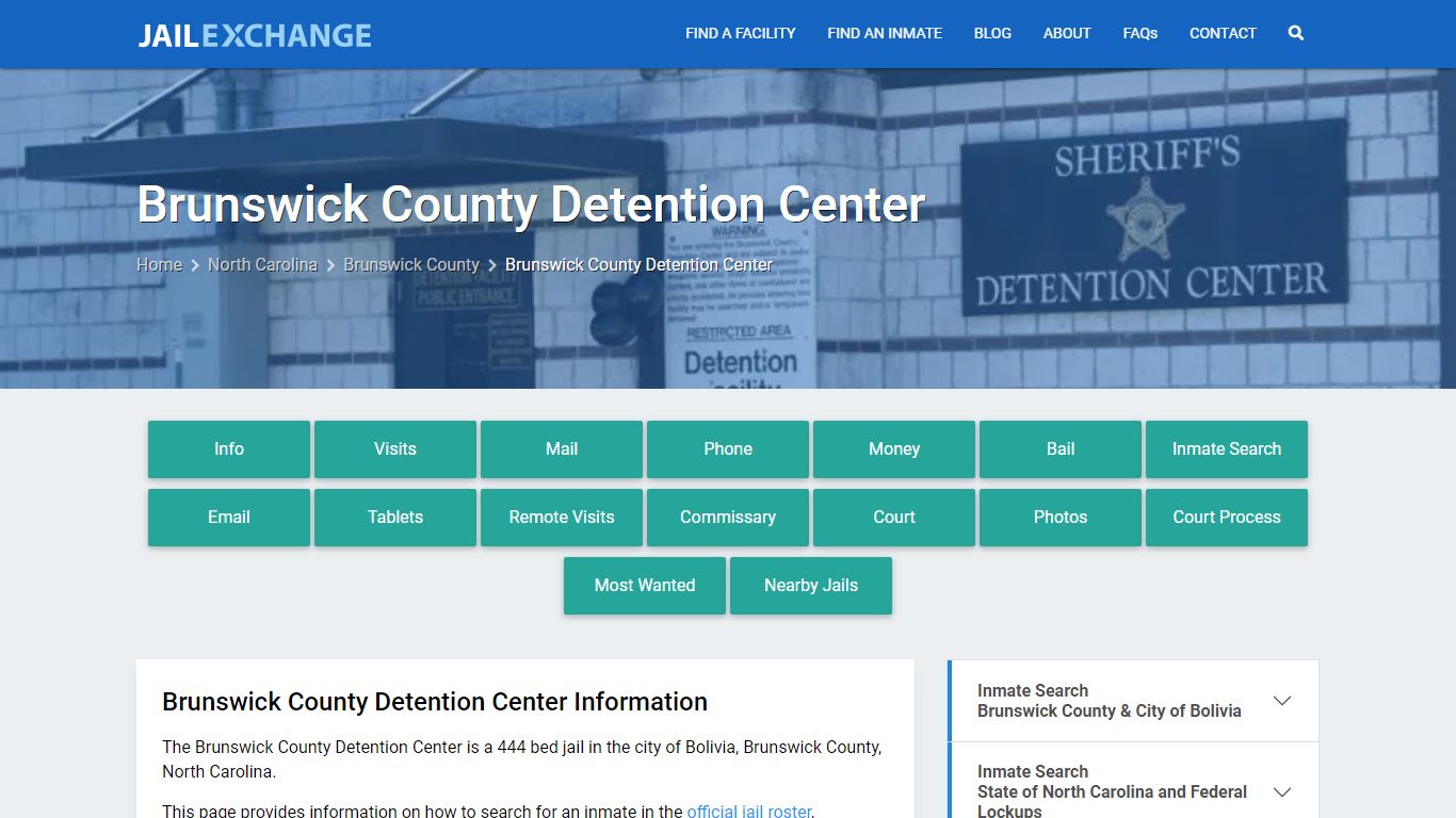 Brunswick County Detention Center - Jail Exchange